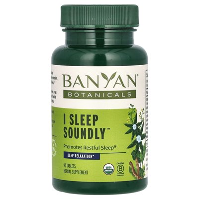 Banyan Botanicals, I Sleep Soundly, 90 Tablets
