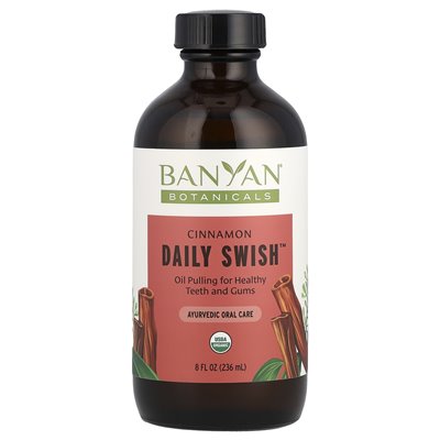 Banyan Botanicals, Organiczny Swish Dzienny, Cynamon, 8 uncji (236 ml)
