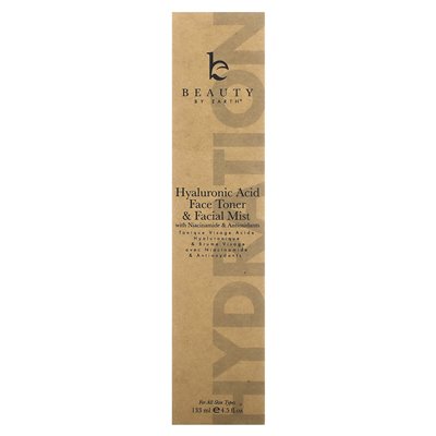 Piękno według Ziemi, kwas hialuronowy toner twarzy i mgła twarzy, 4,5 fl oz (133 ml) Piękno według Ziemi, kwas hialuronowy toner twarzy i mgła twarzy, 4,5 fl oz (133 ml)