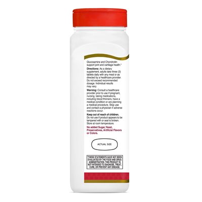 21st Century, Glucosamine Chondroitin, Double Strength, 180 Tablets