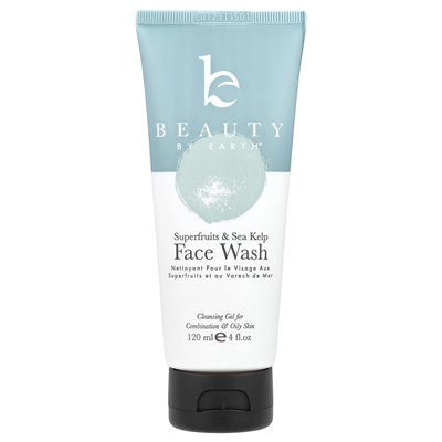 Beauty According to Earth, Face Wash, Superfruits and Sea of the Sea, Combination and Oily Skin, 4 Flora (120 ml)