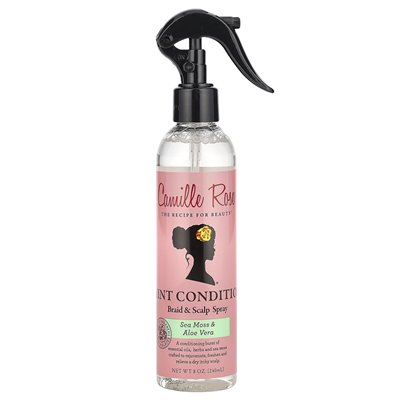 Camille Rose, Mint Stan Braid &amp Scalp Spray, Sea Moss &amp Aloe Vera, 8 uncji (240 ml)