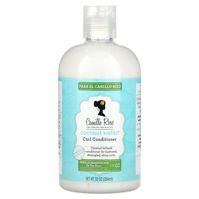Camille Rose, woda kokosowa, Curl Conditioner, 12 uncji (354 ml) Camille Rose, woda kokosowa, Curl Conditioner, 12 uncji (354 ml)