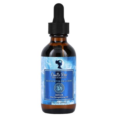 Camille Rose, czarny olej rycynowy + Chebe, 2 fl oz (59 ml) Camille Rose, czarny olej rycynowy + Chebe, 2 fl oz (59 ml)