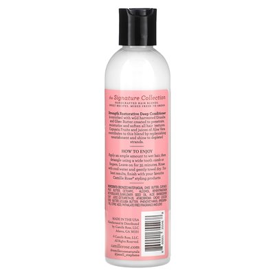 Camille Rose, Siła, Odżywka głęboka, UCUUBA &amp GHEE Mash, 8 uncji (240 ml)
