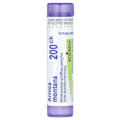 Boiron, Arnica Montana, 200ck, Ból mięśniowy, około 80 granulków Boiron, Arnica Montana, 200ck, Ból mięśniowy, około 80 granulków
