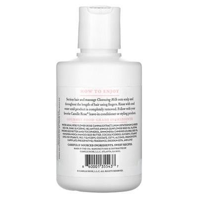 Camille Rose, Cleansing Milk, Rose , 8 fl oz (240 ml)