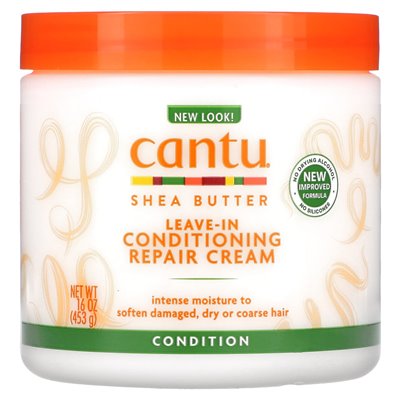 Cantu, Masło Shea, Krem Nawilżający Do Włosów, 16 uncji (453 g) Cantu, Masło Shea, Krem Nawilżający Do Włosów, 16 uncji (453 g)