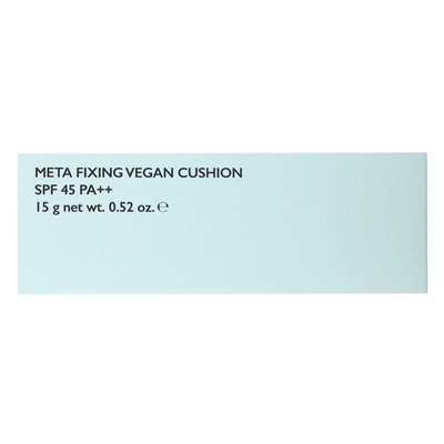 Development, Meta Fixing Vegan Cushion, LSF 45 PA++, 02 Nude, 15 g (0,52 oz.)
