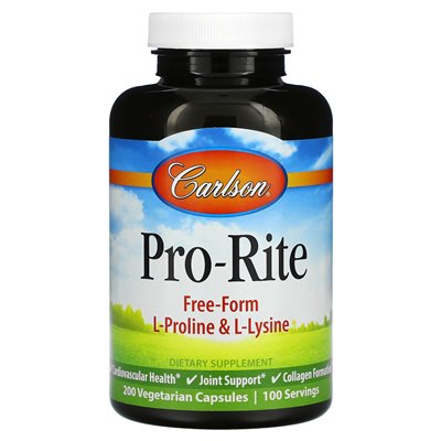 Carlson, Pro-Rite, 200 Vegetarian Capsules