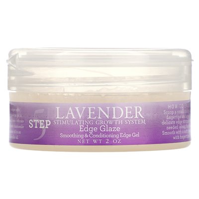 Camille Rose, Lavender, Edge Glaze, wygładzanie i kondycjonowanie żel krawędzi, 2 uncje