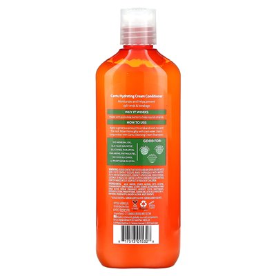 Cantu, Shea Butter Sulfate Bez nawilżający odżywka, do naturalnych loków, cewek i fal, 13,5 fl oz (400 ml)