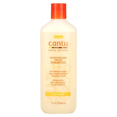 Cantu, Shea Butter, kremowe szampon kremowy, 13,5 fl oz (400 ml) Cantu, Shea Butter, kremowe szampon kremowy, 13,5 fl oz (400 ml)