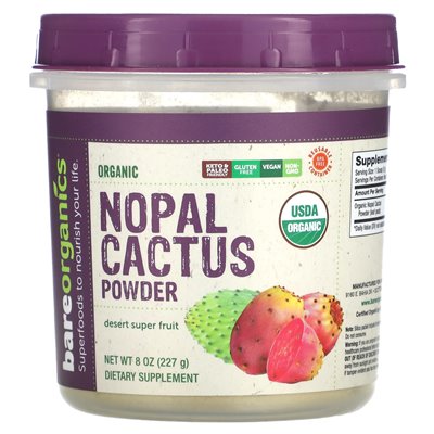 BAREORGANICS, ORGANIC CACTUS CAKTUS, Desert Super Fruit, 8 oz (227 g)