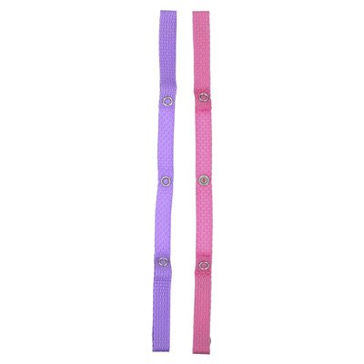 Baby Buddy, Secure-A-Toy, 4+ Months, Pink and Purple, 2 Straps