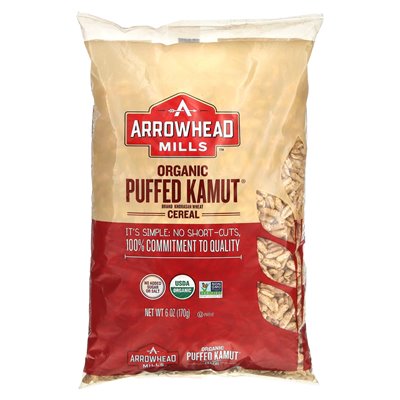 Arrowhead Mills, Organic Duszone płatki Kamut, 6 uncji (170 g)