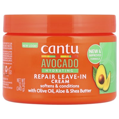 Cantu, Avocado Hydration, naprawa kremu do naprawy, 12 uncji (340 g)