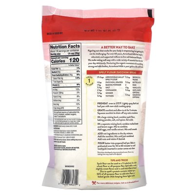 Arrowhead Mills Bio-Buchstabenmehl, 22 oz (623 g)