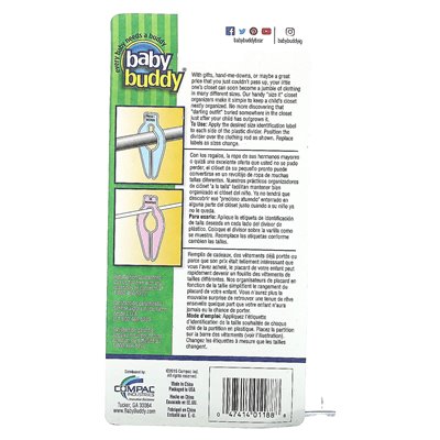 Baby Buddy, organizatorzy szaf, 1 organizator Baby Buddy, organizatorzy szaf, 1 organizator