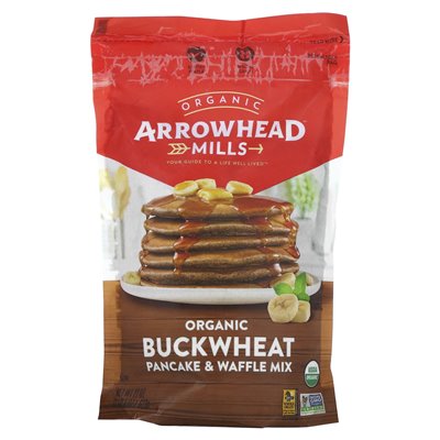 Arrowhead Mills, Bio-Bardheat-Pfannkuchen- und Waffelmischung, 1 Portion (623 g)