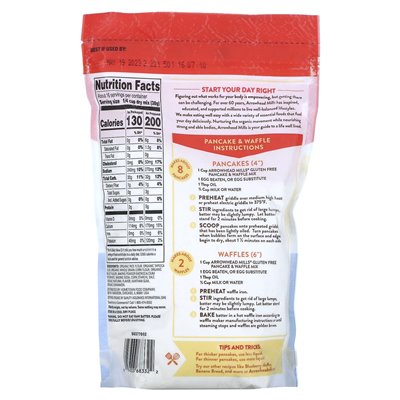 Arrowhead Mills, Organic Gluten Free Bezpłatna mix, 1 funt 6 uncji (623 g) Arrowhead Mills, Organic Gluten Free Bezpłatna mix, 1 funt 6 uncji (623 g)