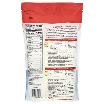Arrowroot Mills, 1 to 1 Organic All Purpose Flour, Gluten Free, 20 oz (567 g)