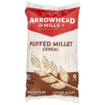 Arrowhead Mills, gepuffte Hirse, 6 oz (170 g)
