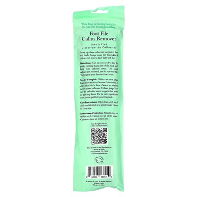 Beauty By Earth, Foot File, Callus Remover, 1 Stainless Steel Foot File Beauty By Earth, Foot File, Callus Remover, 1 Stainless Steel Foot File