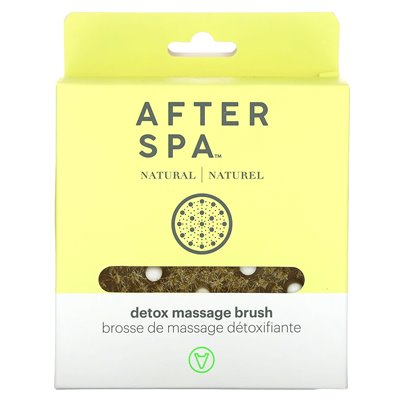 Afterspa, detox masaż pędzla, 1 szczotka