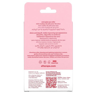 Afterspa, Mini Jade Eye Roller, 1 wałek