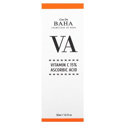 Cos de Baha, VA, Vitamin C 15 % Ascorbinsäure, 1 Fl Oz (30 ml)