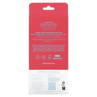 Afterspa, Gel Mask, 1 Mask