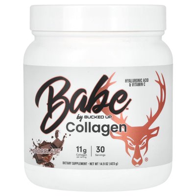 Bucked Up, Babe, kolagen, czekolada, 14,9 uncji (423 g)
