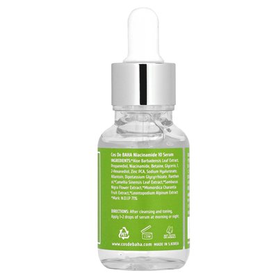 Cos de Baha, niacynamid 10 surowica, 1 fl Oz (30 ml)