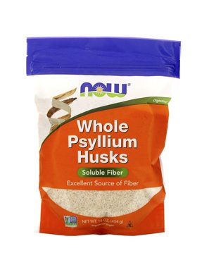 NOW Foods, Całe Nasiona Psyllium, 16 uncji (454 g) NOW Foods, Całe Nasiona Psyllium, 16 uncji (454 g)