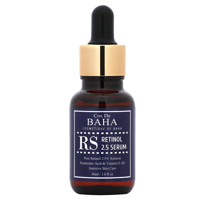 Cos de Baha, RS, Retinol 2.5 Serum, 1 Fl Oz (30 ml)