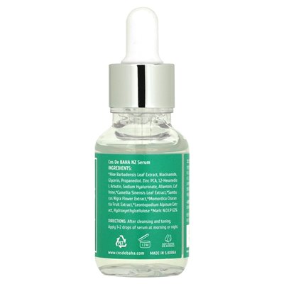 Cos de Baha, NZ, Niacinamid 20 Zink PCA 4, 1 Fl Oz (30 ml)