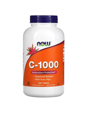 NOW Foods, C-1000, 250 Tabletten NOW Foods, C-1000, 250 Tabletten