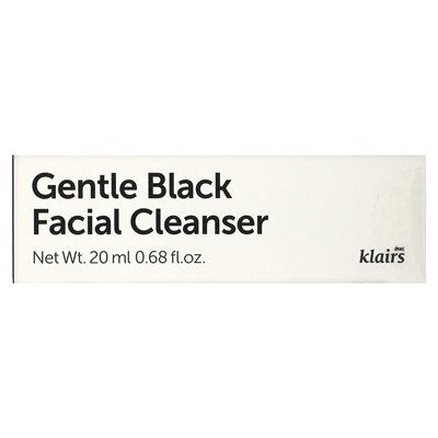 Dear Klairs Gentle Black Facial Cleanser, 0.68 fl oz (20 ml)