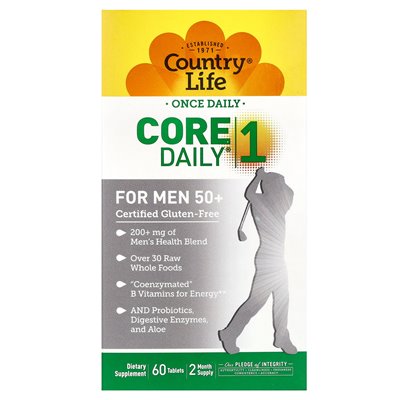 Życie country, Core Daily-1, dla mężczyzn 50+, 60 tabletek