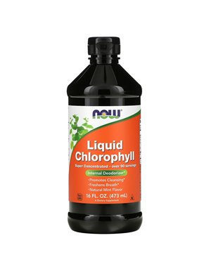 NOW Foods, Flüssiges Chlorophyll, Natürliche Minze, 473 ml NOW Foods, Flüssiges Chlorophyll, Natürliche Minze, 473 ml