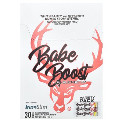 Bucked Up, Babe, Boost, Variety Pack, 30 pakietów, 0,2 uncji każdy