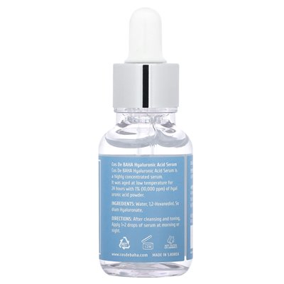 Cos de Baha, H, hialuronowa surowica kwasowa, 1 fl Oz (30 ml)