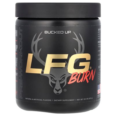 Bucked Up, LFG Burn, Pre-Tracout, Berry, 10,5 uncji (297 g)