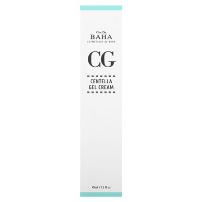 Cos de Baha, CG, Centella Gel Cream, 1,5 fl oz (45 ml) Cos de Baha, CG, Centella Gel Cream, 1,5 fl oz (45 ml)