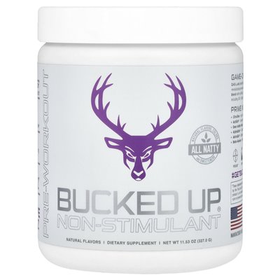 Bucked Up, przedtrening, non-bimulant, winogron Gainz, 11,53 uncji (327 g)
