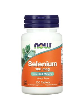 NOW Foods, Selen, 100 mcg, 100 Tabletten NOW Foods, Selen, 100 mcg, 100 Tabletten