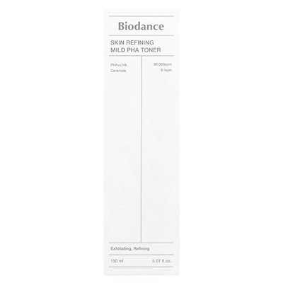 Biodance, Skin Refining Gentle PHA Toner, 5.07 fl oz (150 ml)