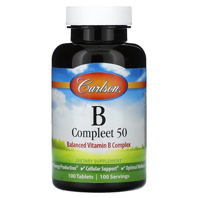 Carlson, B Compleet 50, 100 tabletek