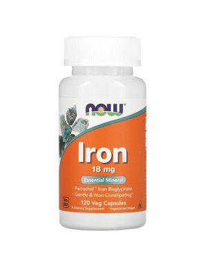 NOW Foods, DMAE, 18 mg, 120 kapsułek roślinnych